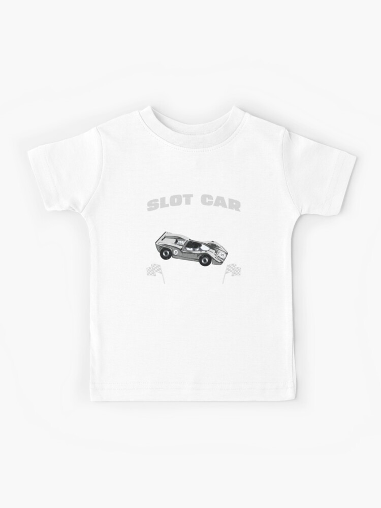 Slot Car Racing Slot Racing Dad Is My Name Rc Cars Kids T Shirt