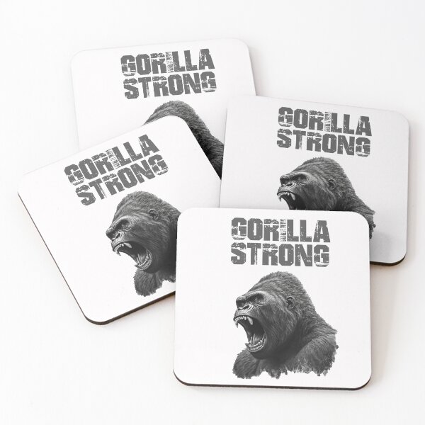 Item preview, Mountain Gorilla Strong (Roaring Ape Merchandise) designed and sold by Brockinator.