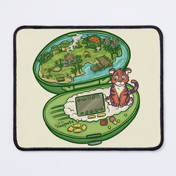 Item preview, Mystery Island Kougra Pocket Neopet designed and sold by Jewelia Howard.