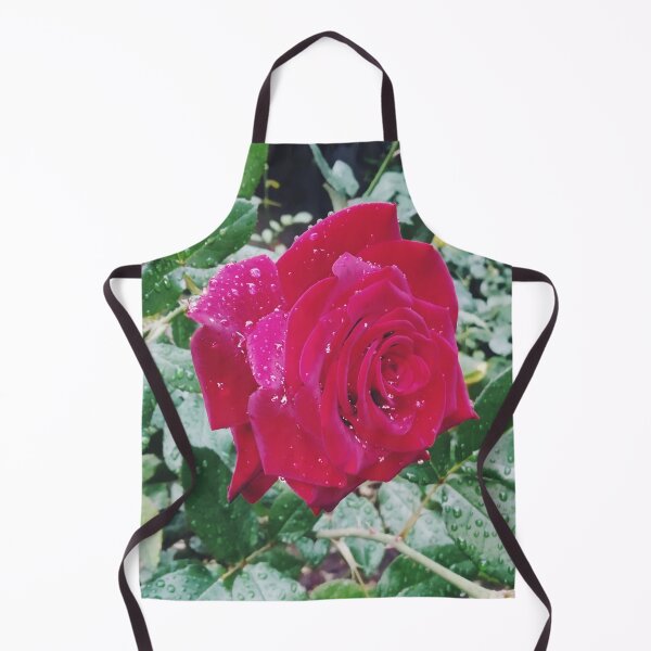 Item preview, Beautiful red rose after the rain designed and sold by helenkaiy.