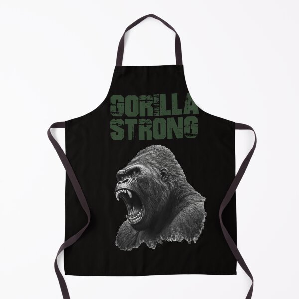 Item preview, Mountain Gorilla Strong (Roaring Ape Merchandise) (Military Green) designed and sold by Brockinator.