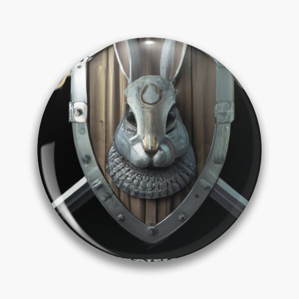 Item preview, Medieval Killer Bunny: The Crest designed and sold by ebrawne.