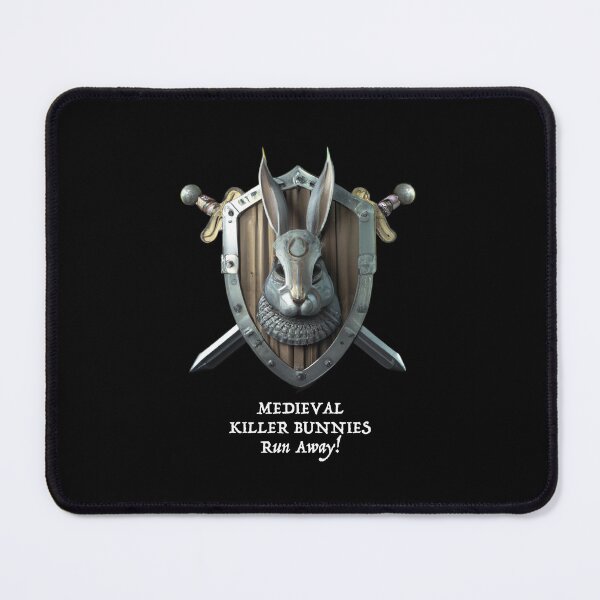 Item preview, Medieval Killer Bunny: The Crest designed and sold by ebrawne.