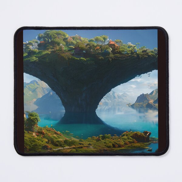 Aperçu de l'œuvre Magnifique peinture de paysage psychédélique créée et vendue par KoolStuffRUS.