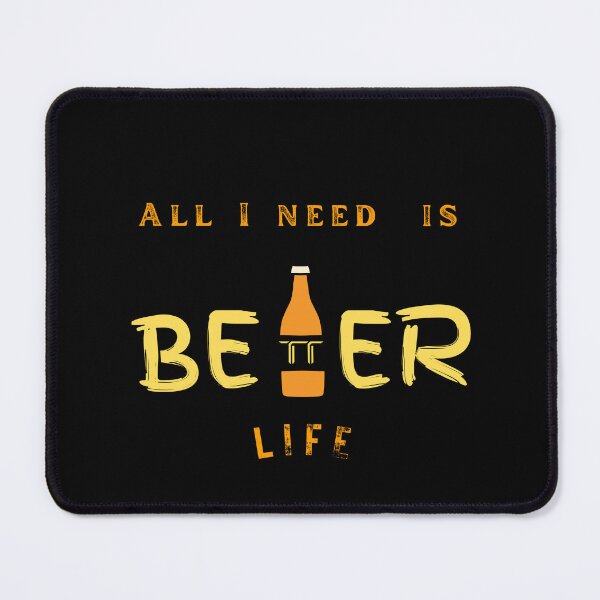Item preview, ALL I NEED IS BEER- Funny designed and sold by artfartzzz.