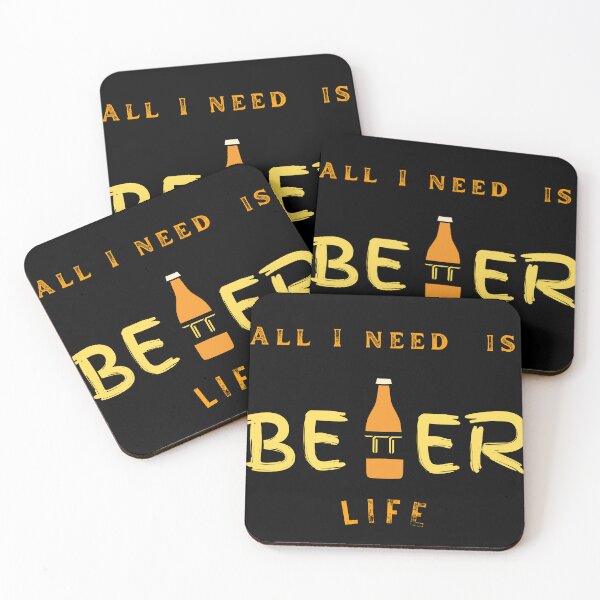 Item preview, ALL I NEED IS BEER- Funny designed and sold by artfartzzz.