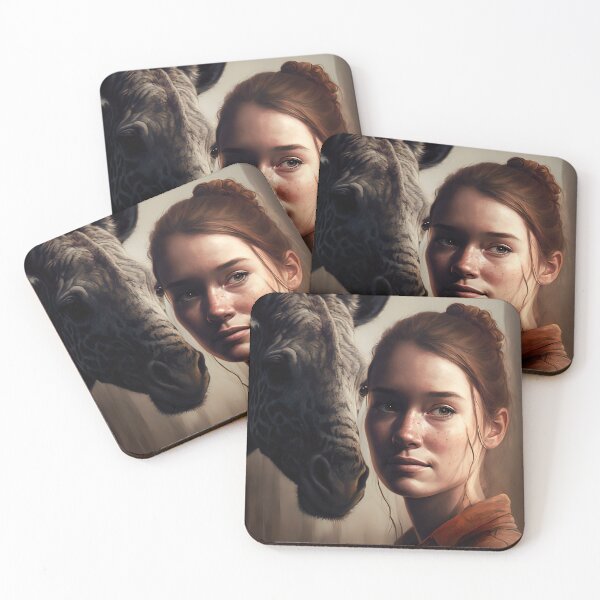 Item preview, Ellie and giraffe designed and sold by MystiS.