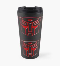 3D Transformers Logo - Autobot Travel Mug