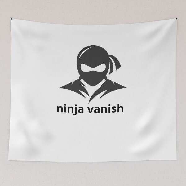 Item preview, Ninja Vanish-Funny Classic designed and sold by Mourad Abdellaoui⭐⭐⭐⭐⭐.