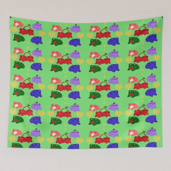 Item preview, cutesy fruit frogs  designed and sold by M1n75.