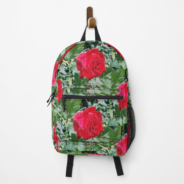 Item preview, Beautiful red rose after the rain designed and sold by helenkaiy.