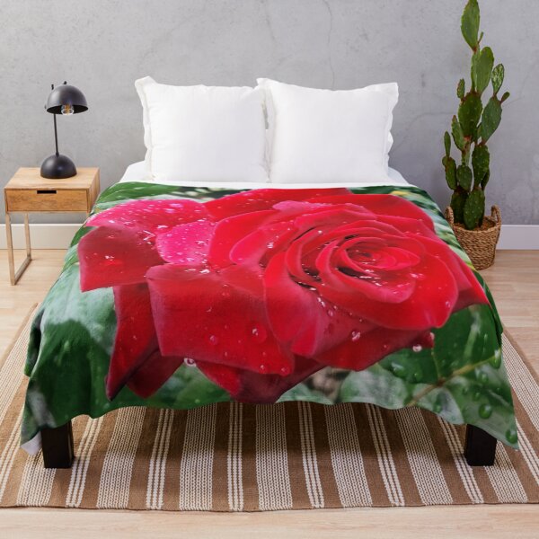 Item preview, Beautiful red rose after the rain  designed and sold by helenkaiy.