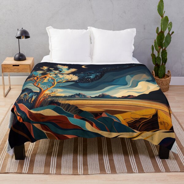 Item preview, Desert at night designed and sold by Cheese Design Studio.