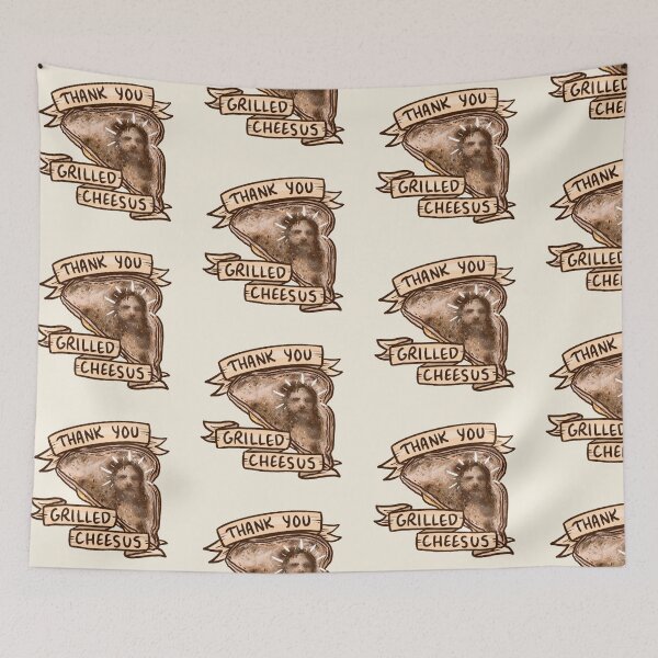 Item preview, Thank You Grilled Cheesus designed and sold by Jewelia Howard.