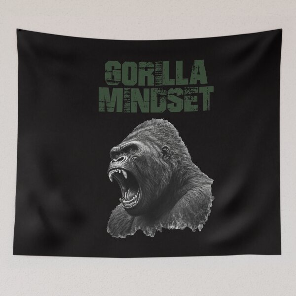 Item preview, Mountain Gorilla Mindset (For The Mentally Strong Apes) designed and sold by Brockinator.