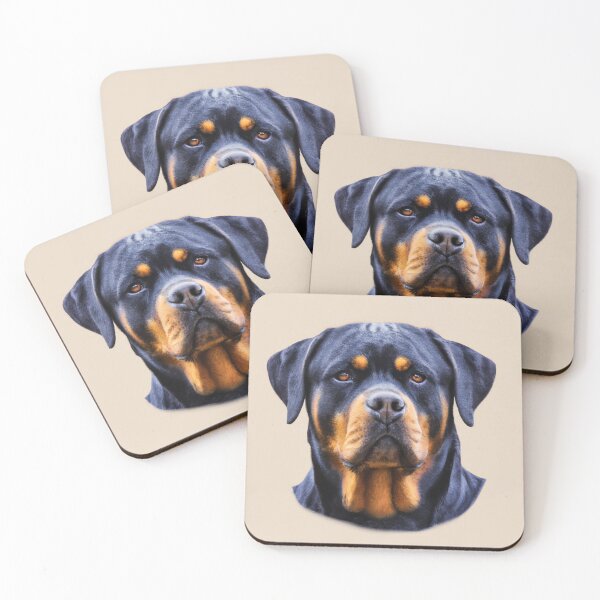 Item preview, Rottweiler portrait designed and sold by ebrawne.