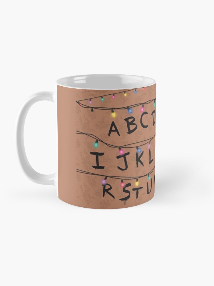 Stranger Things Mug, Stranger Things Alphabet Wall, Stranger Things Lights,  Stranger Things Cup, Funny Coffee - Tea Mug