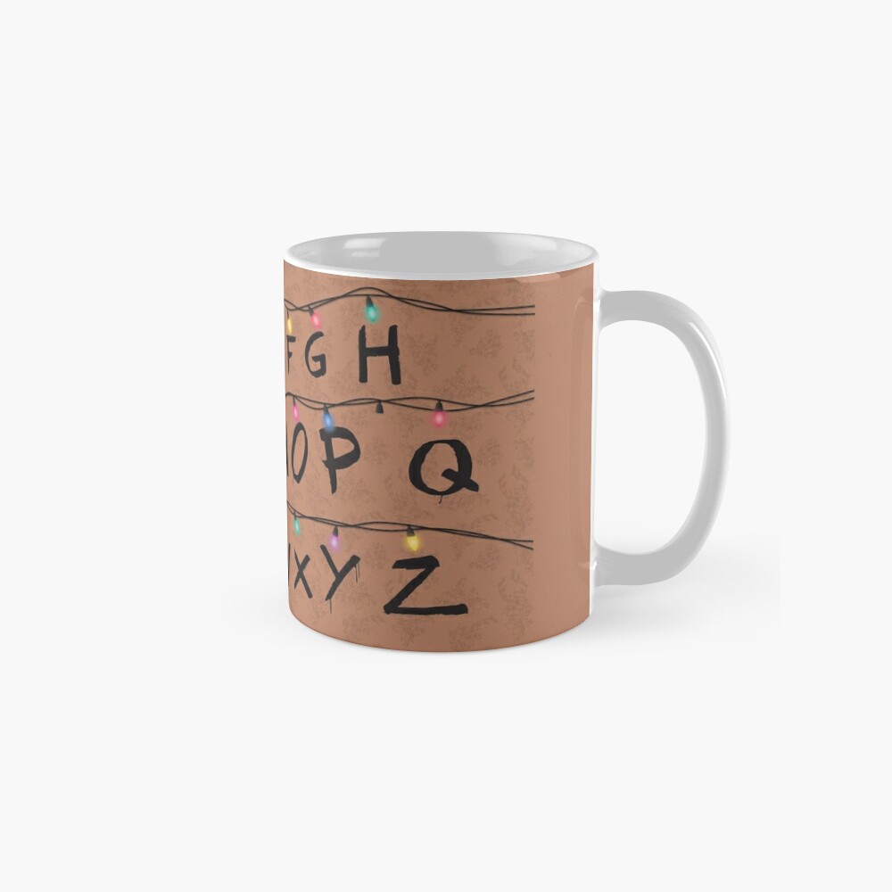 Stranger Things Mug, Stranger Things Alphabet Wall, Stranger Things Lights,  Stranger Things Cup, Funny Coffee - Tea Mug