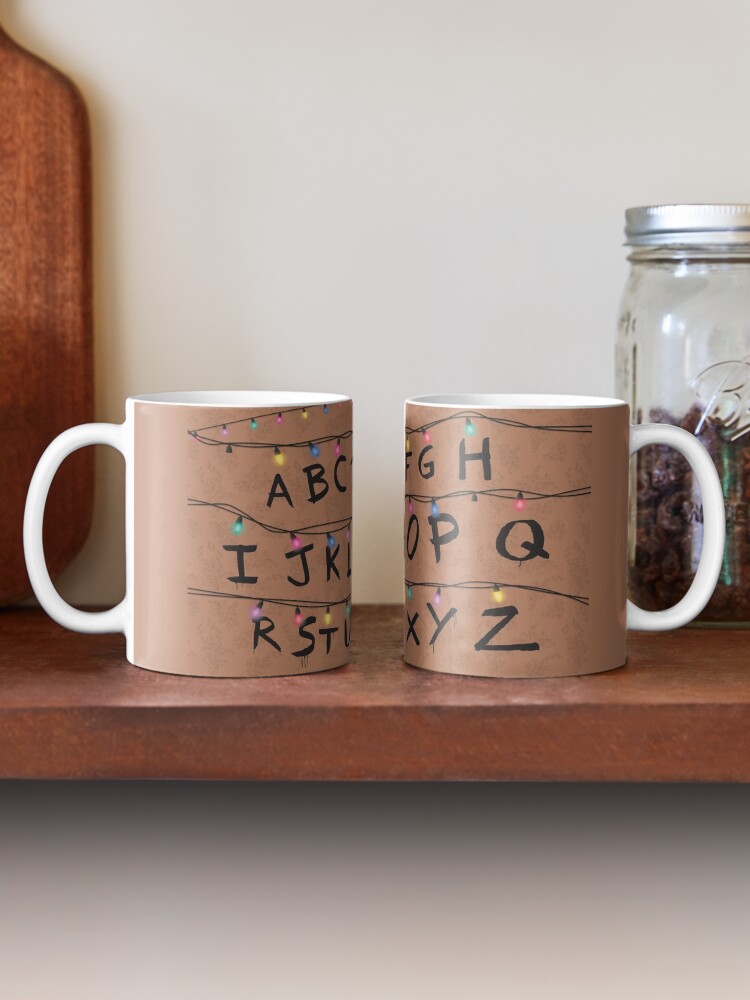 Stranger Things Mug, Stranger Things Alphabet Wall, Stranger Things Lights,  Stranger Things Cup, Funny Coffee - Tea Mug