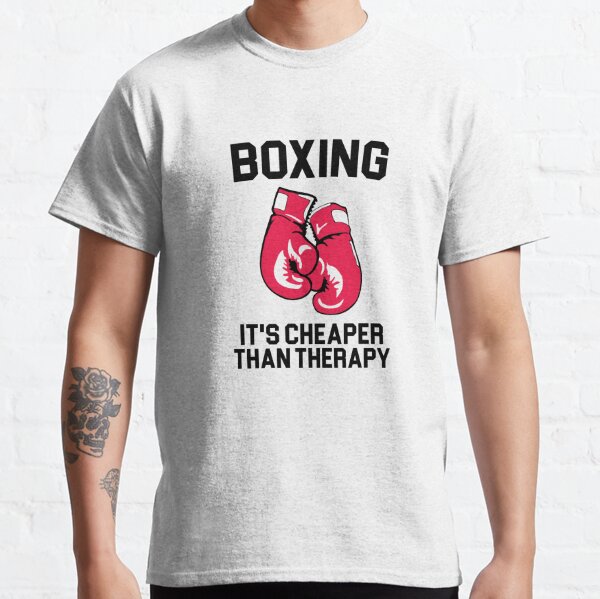 Thérapie de boxe T-shirt classique