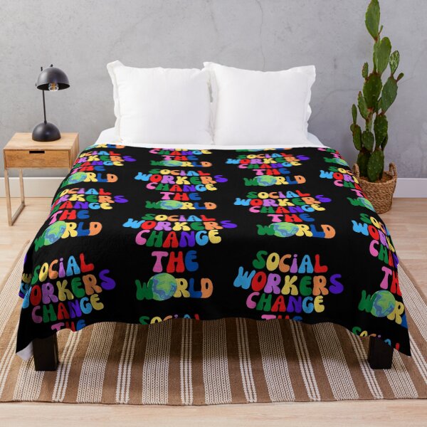 Item preview, Social Workers Change The World designed and sold by blakfrog.