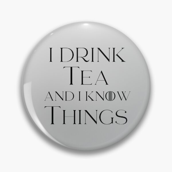 Item preview, I Drink Tea designed and sold by MadTeaDesign.