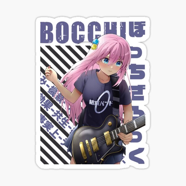 Aperçu de l'œuvre Bocchi the Rock! - Hitori Gotou #01 créée et vendue par Recup-Tout.