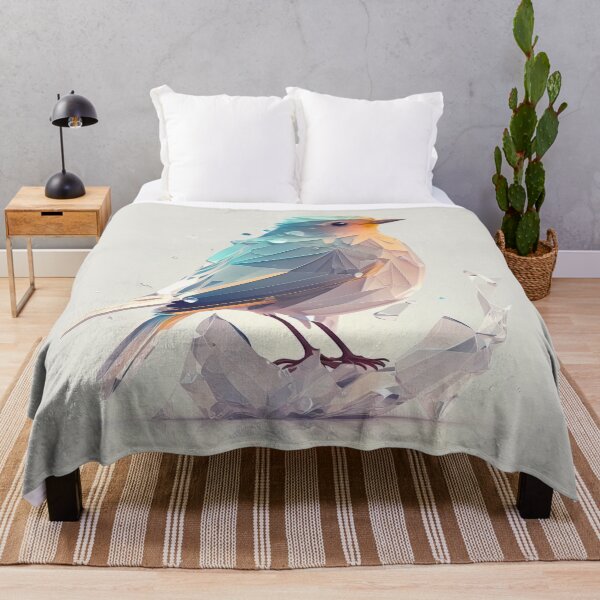 Item preview, Liquid Crystal Bird Illustration designed and sold by quick-drops.
