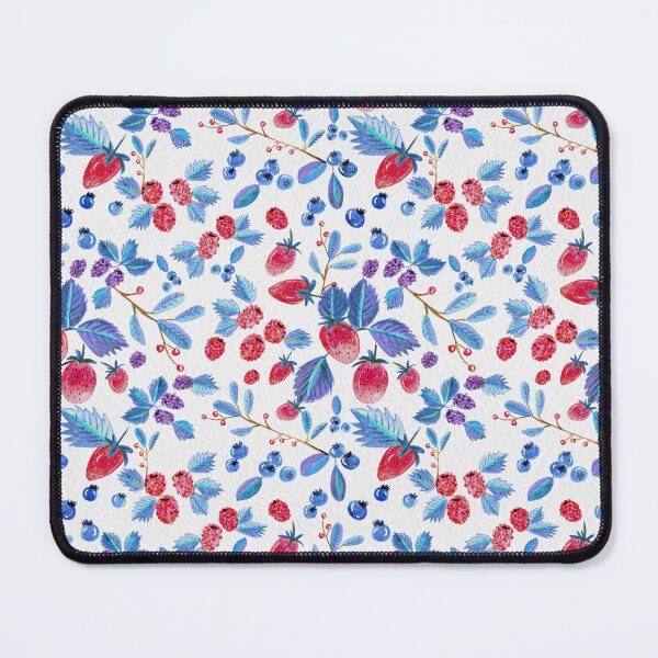 Item preview, Blue leaves blue berries designed and sold by nomidibus.