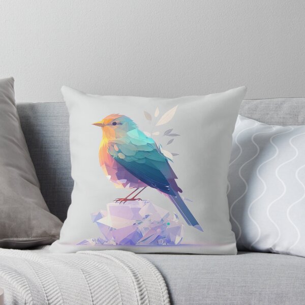 Item preview, Bird Sitting on a Crystal Rock designed and sold by quick-drops.