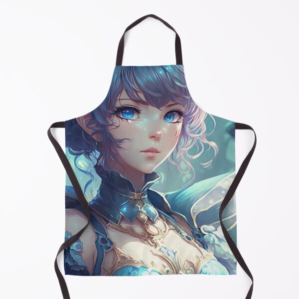 Item preview, A fantasy elf female bishop in a blue pastel dress designed and sold by PJGartui.