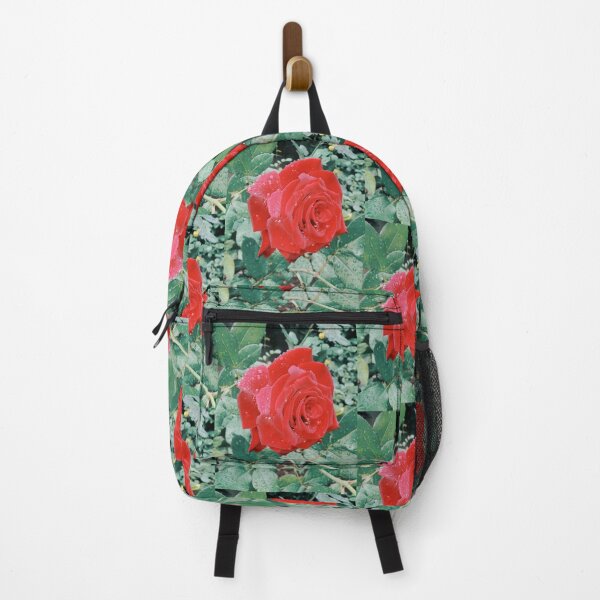 Item preview, Beautiful red rose after the rain designed and sold by helenkaiy.
