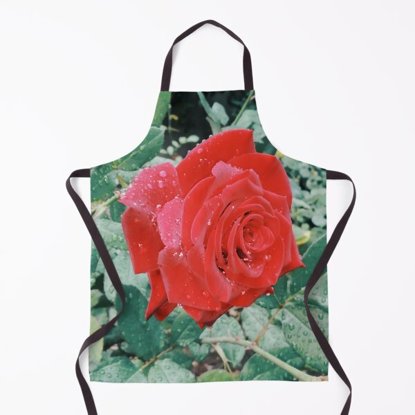 Item preview, Beautiful red rose after the rain designed and sold by helenkaiy.