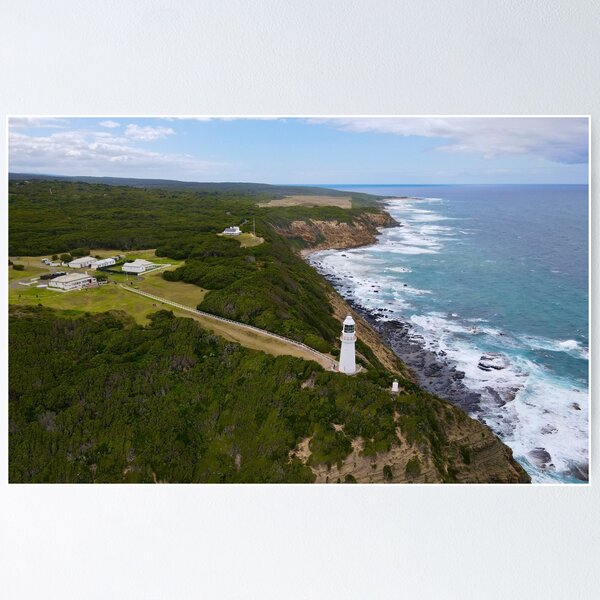 Item preview, Cape Otway Lighthouse From The Sky  designed and sold by Michael Fitzsimmons.
