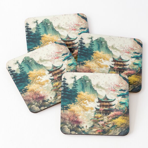 Item preview, Japanese Landscape #7 designed and sold by CXDigitalArt.