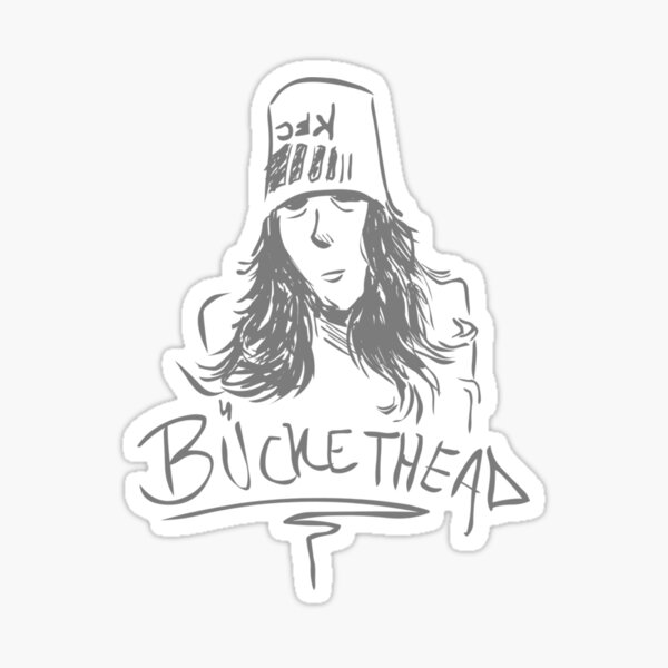 Item preview, Buckethead Doodle designed and sold by NickJacobsss.