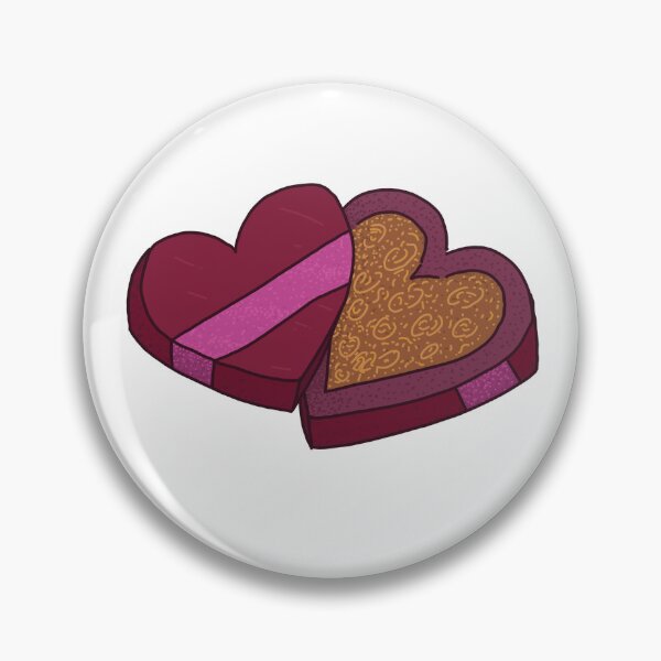 Item preview, Heart shaped chocolate box designed and sold by Rainbowhydra.
