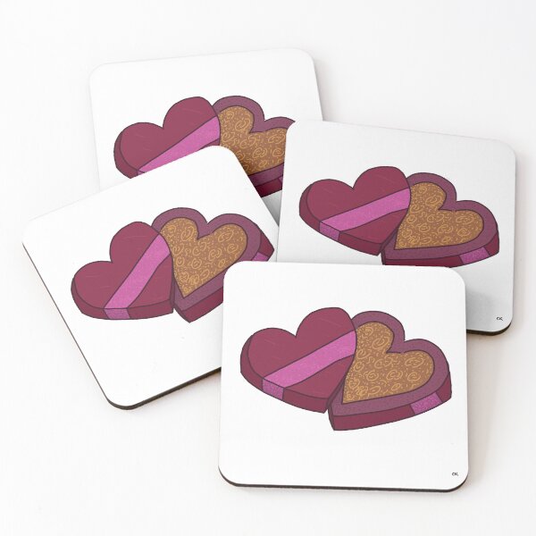 Item preview, Heart shaped chocolate box designed and sold by Rainbowhydra.