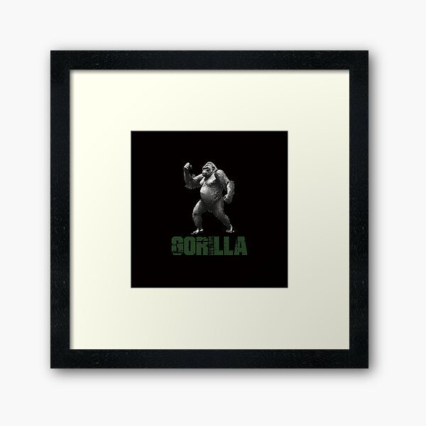 Vista previa del artículo con la obra «Gorila de montaña (bestia oriental)», diseñado y vendido por Brockinator.
