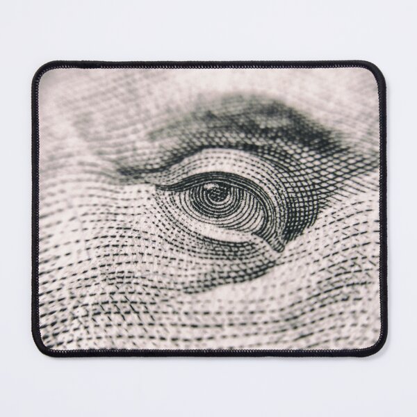 Item preview, Super close up of money 100 dollar bill designed and sold by qlobba.