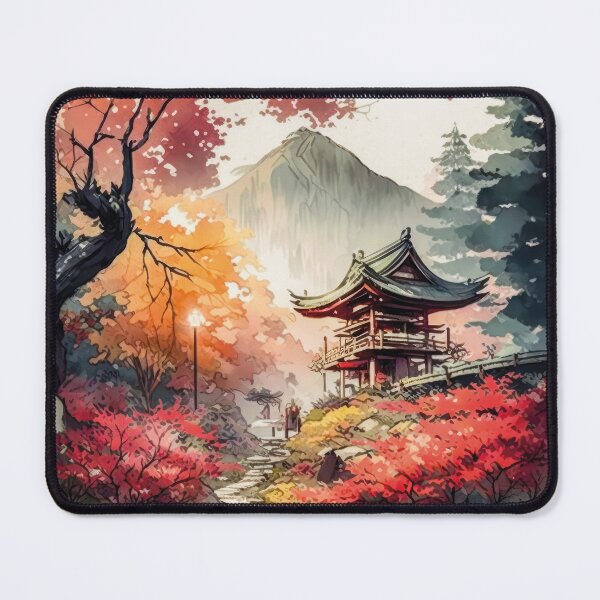 Artikelvorschau, Japanese Landscape #8 entworfen und verkauft von CXDigitalArt.