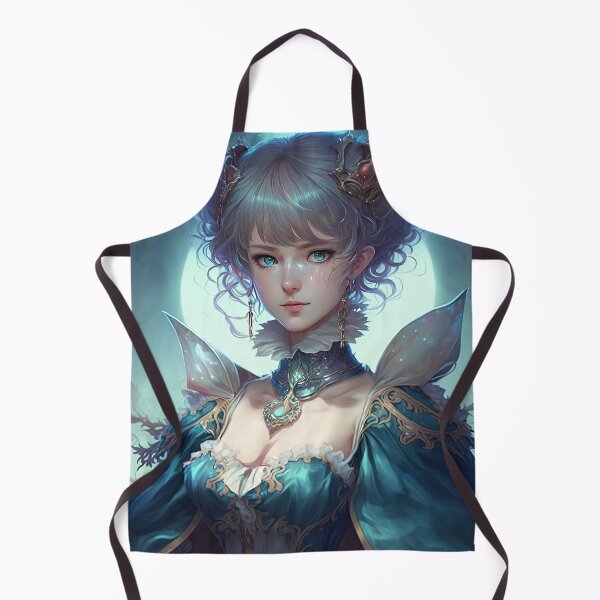 Item preview, A fantasy elf female bishop in a blue pastel dress designed and sold by PJGartui.