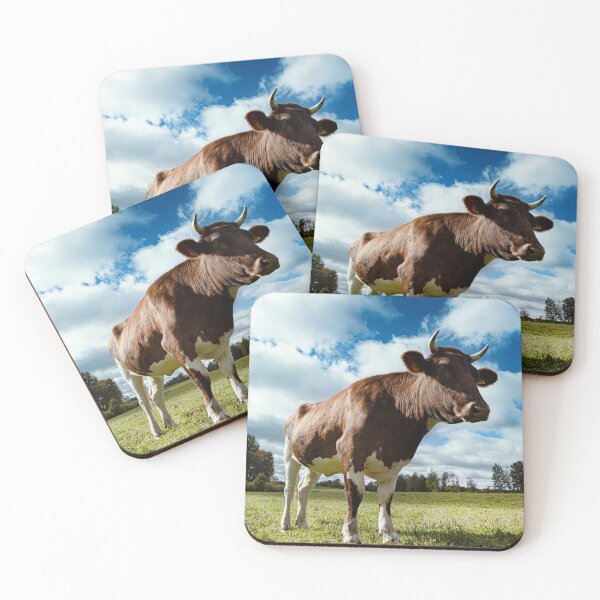 Item preview, Cow on a field designed and sold by Triin Erg.