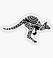 Kangaroo design Sticker