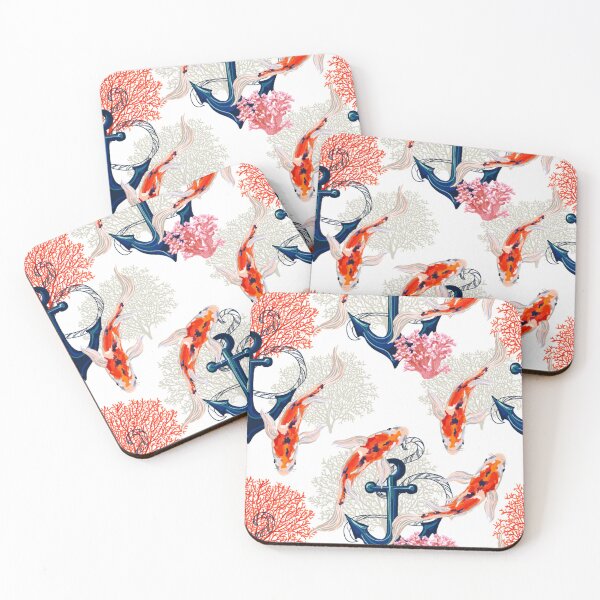 Item preview, Tropical Koi Pattern designed and sold by SunMayDown.