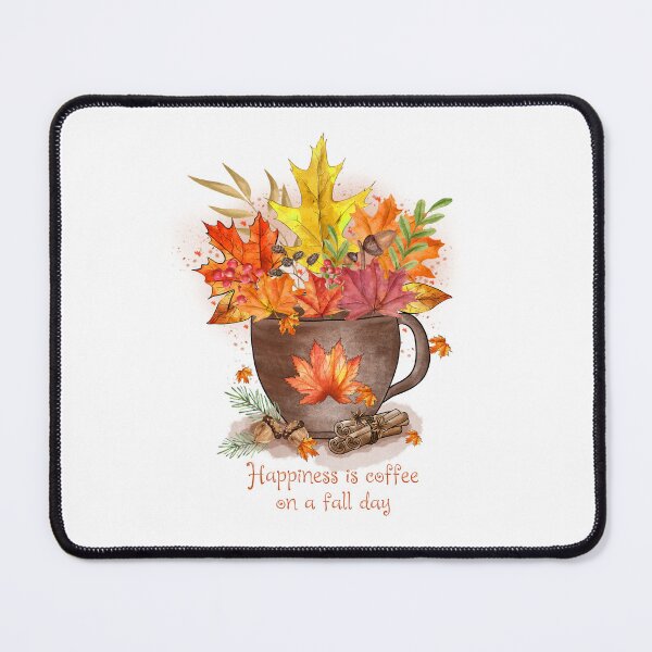 Item preview, Happiness is coffee on a fall day designed and sold by aliali7046.
