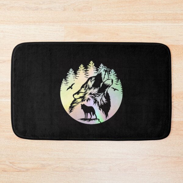 Item preview, howling wolf designed and sold by Ahimsazen.
