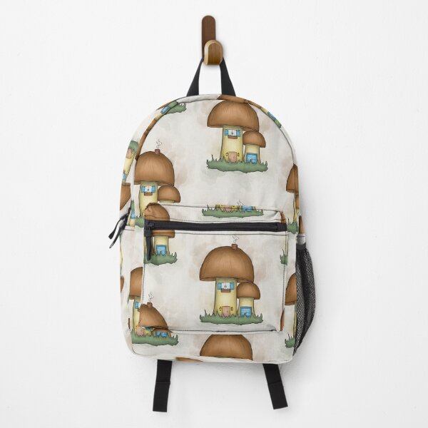 Item preview, Mushroom house in the forest with garage designed and sold by ChallaDesign.