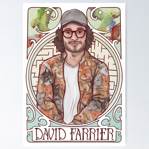 Item preview, David Farrier Poster designed and sold by Jewelia Howard.