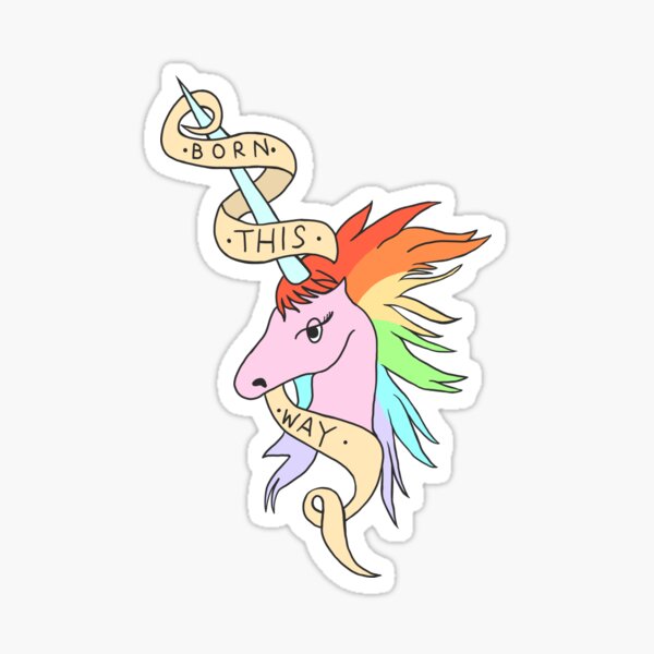 Iridescent Rainbow You Rock Stickers – Unicorn Smiles